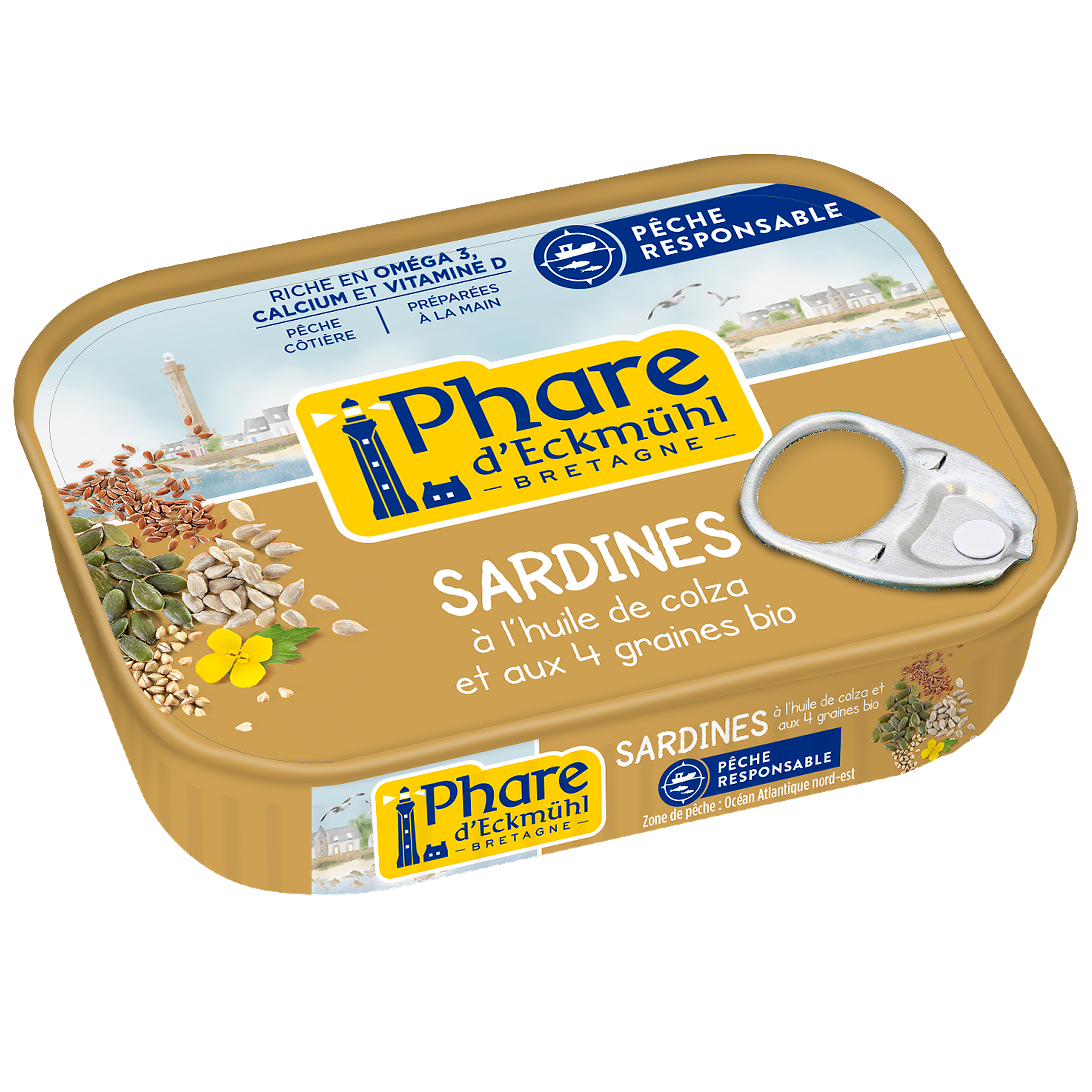 Sardines huile de colza