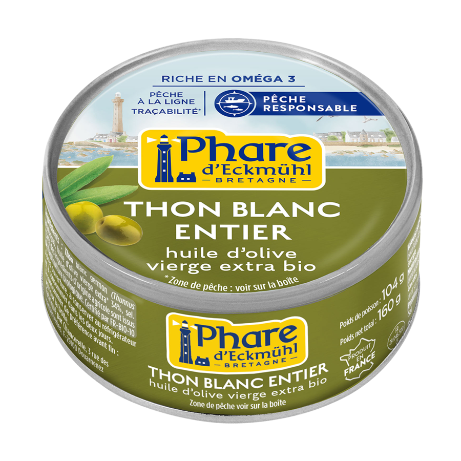 thon blanc huile d'olive