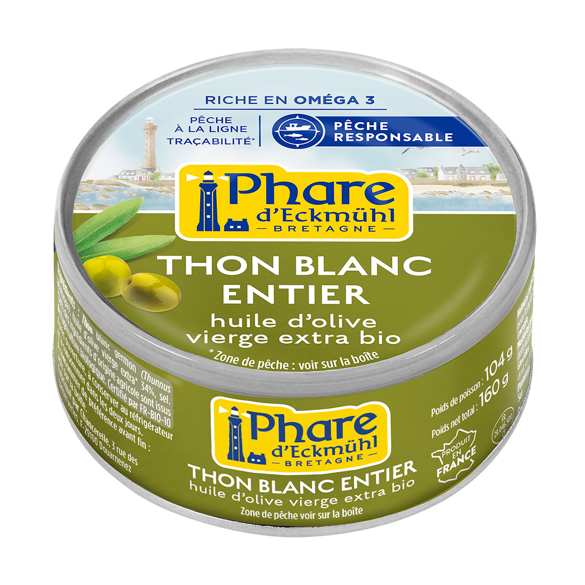 thon blanc huile d'olive
