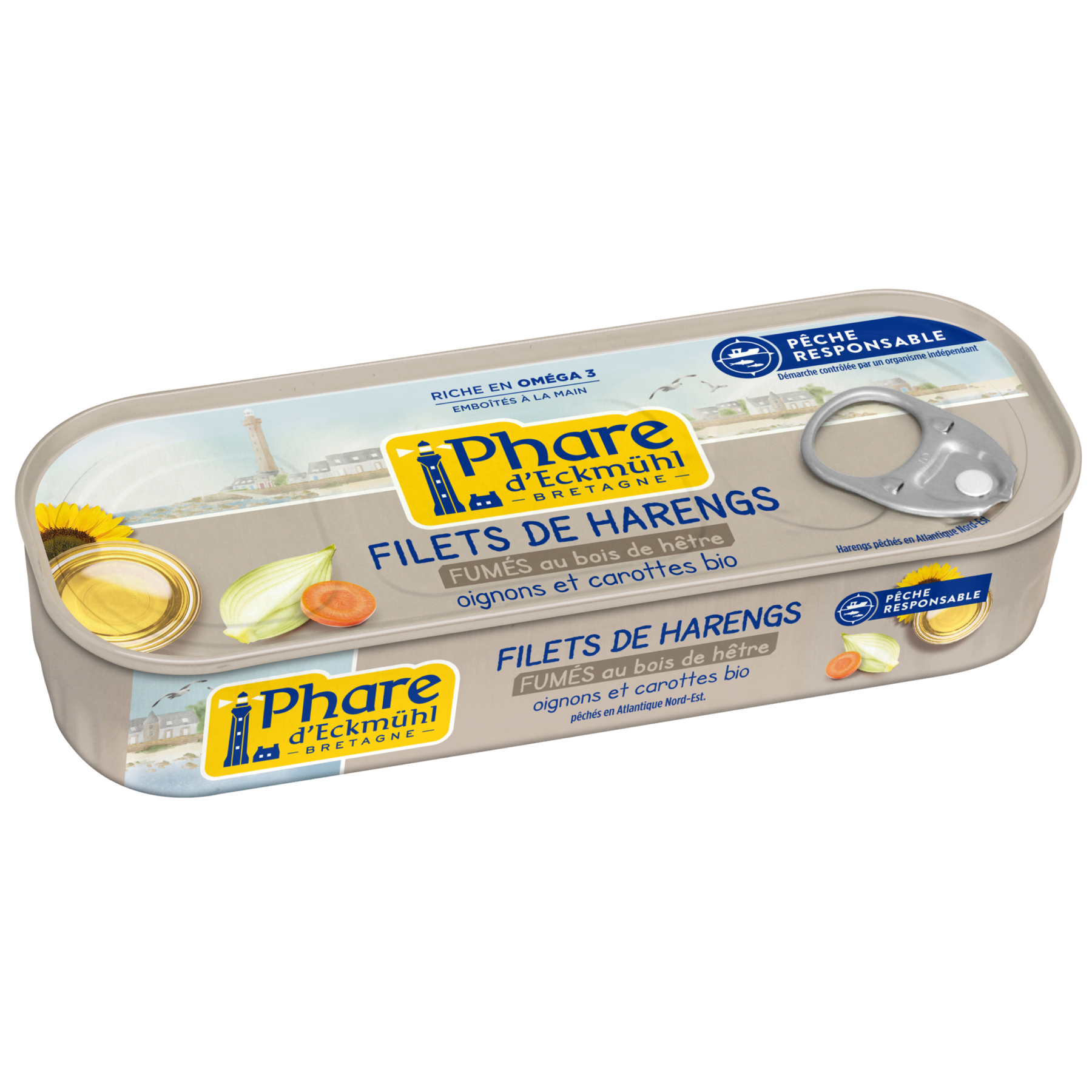 Filets de harengs fumés au bois de hêtre