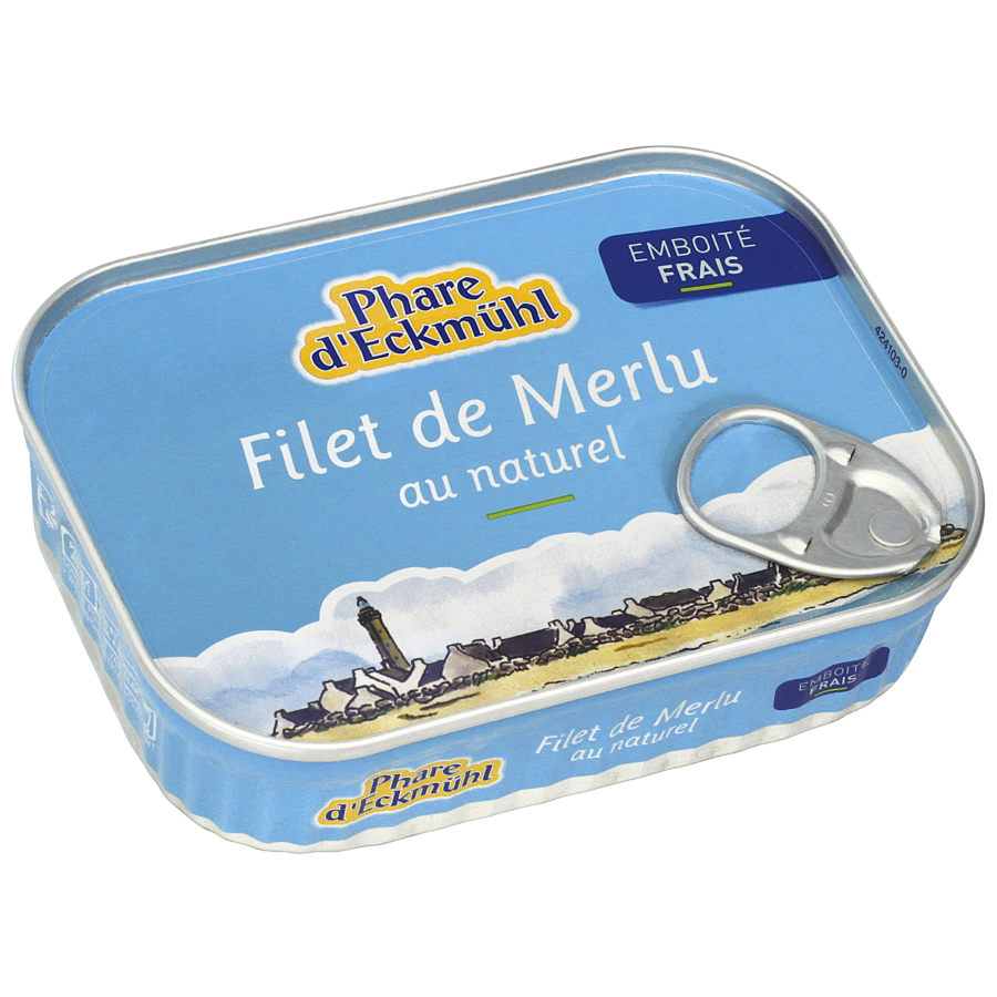 Filet de merlu au naturel