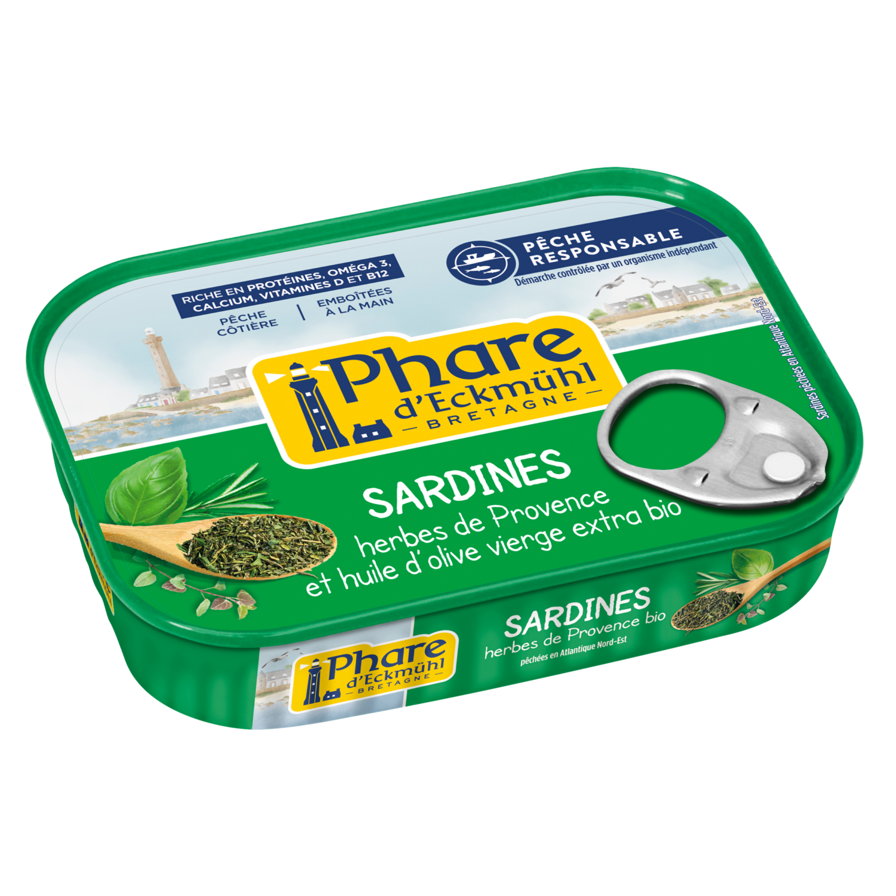 Sardines aux herbes de Provence bio