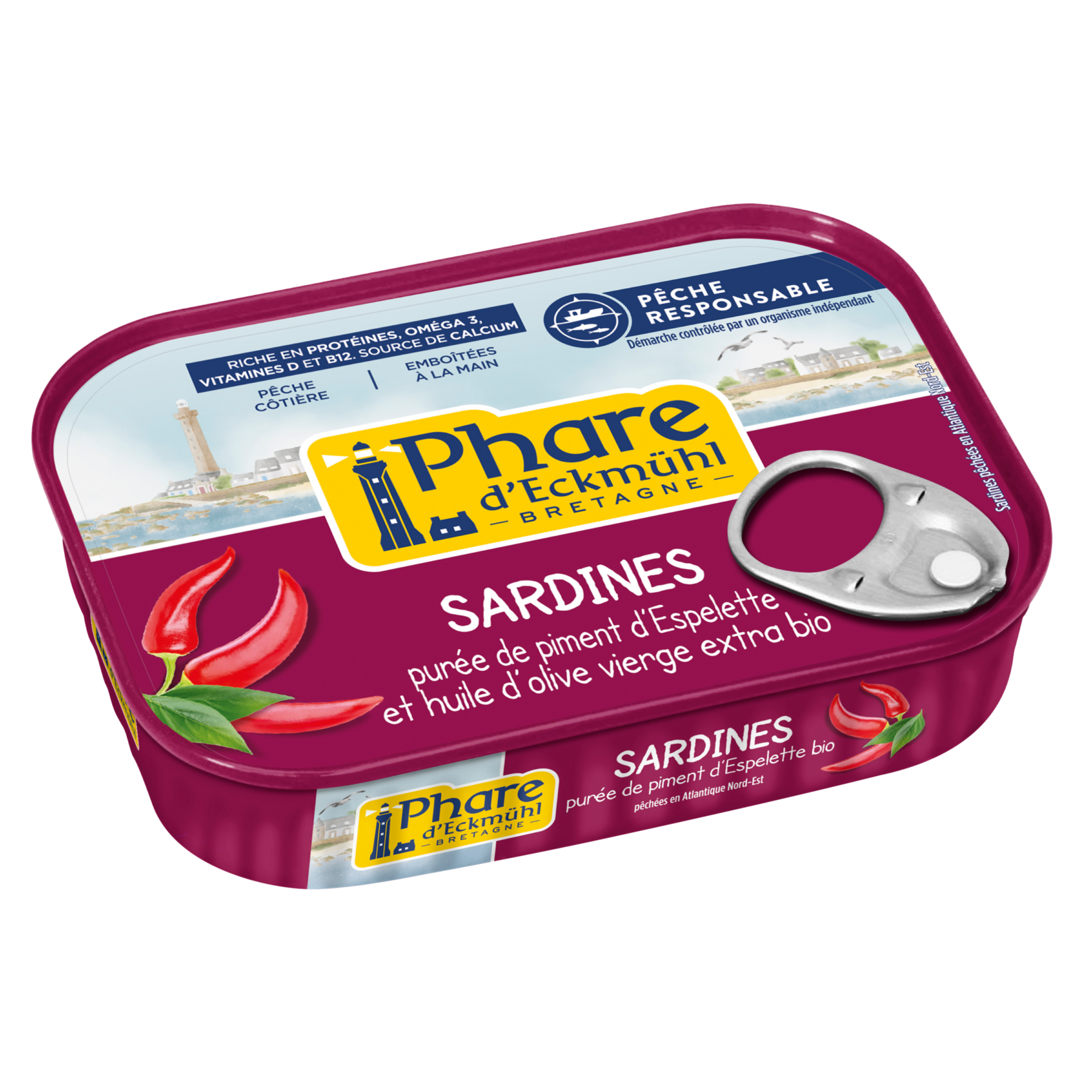 Sardines au piment d'Espelette bio