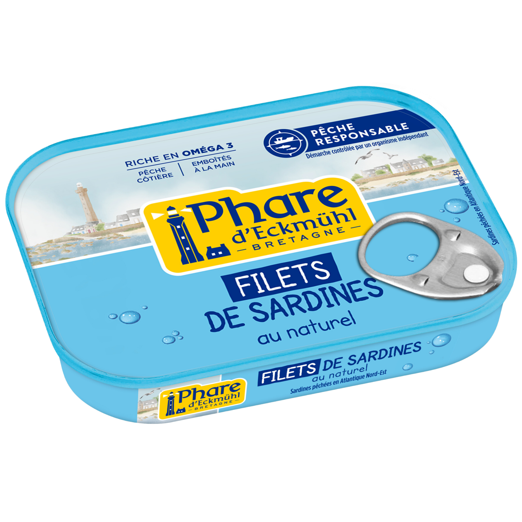 Filets de sardines au naturel