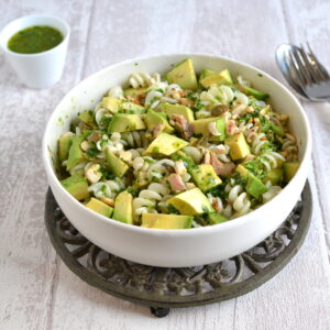 salade-pates-avocat-sardines