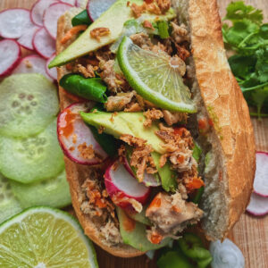 Sandwich vietnamien thon marine