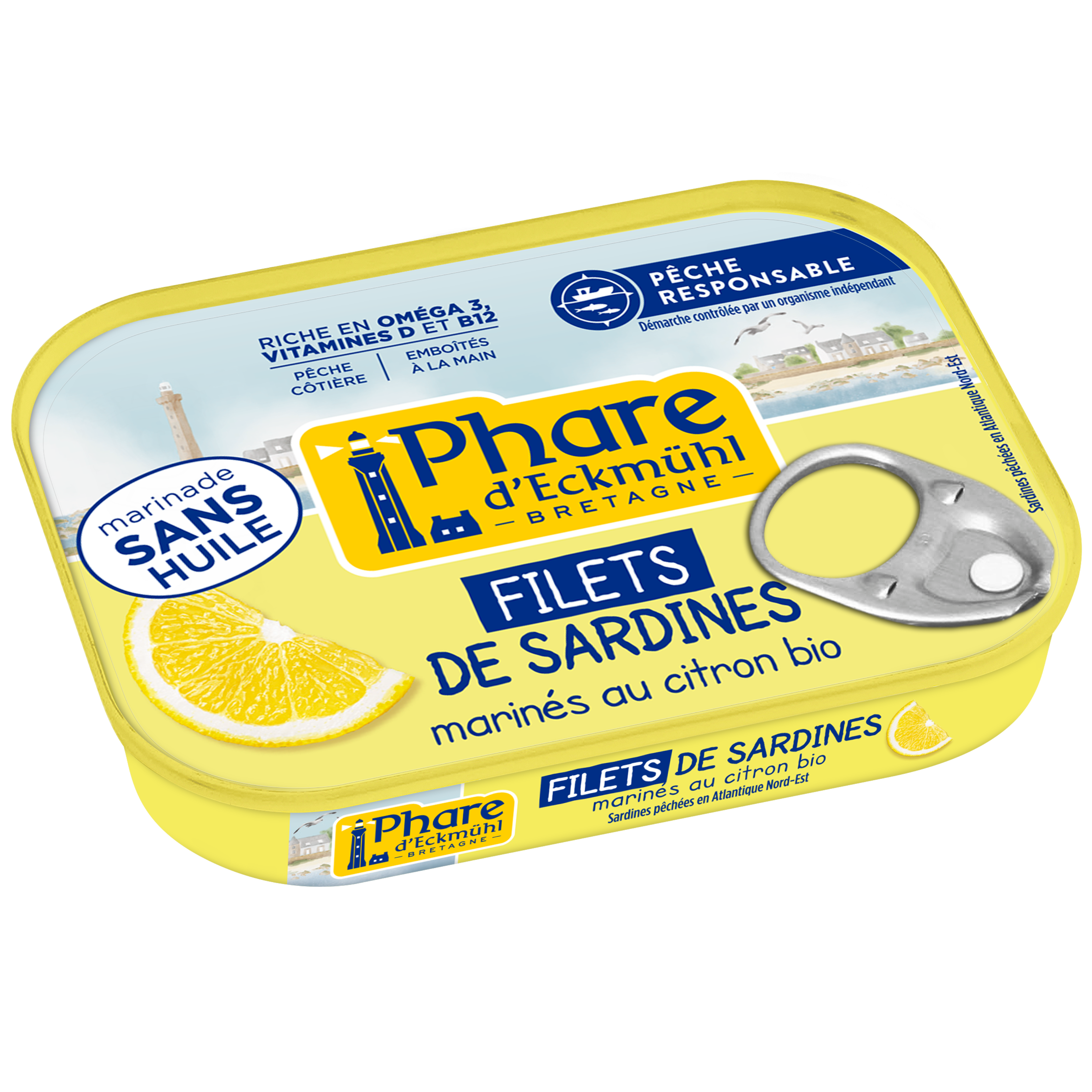 filets de sardines citron